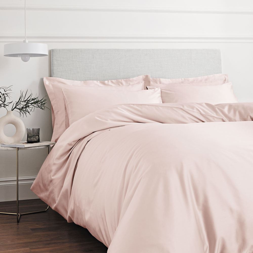 Bianca 100% Cotton Sateen 400 Thread Count Duvet Cover Set