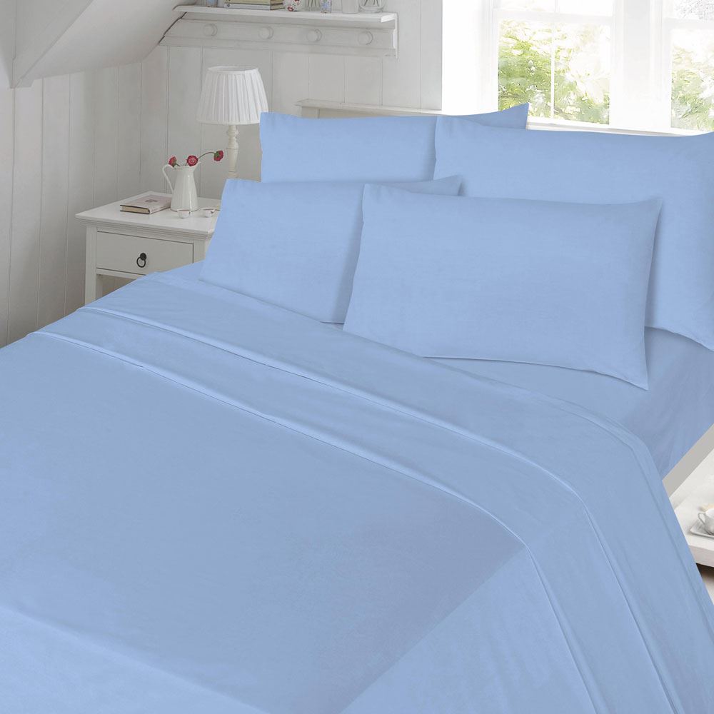 Night Zone Polycotton Percale 180 Thread Count Duvet Cover Set
