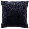 Paoletti Ripple Luxurious Plush Velvet Piped Edge Cushion Cover