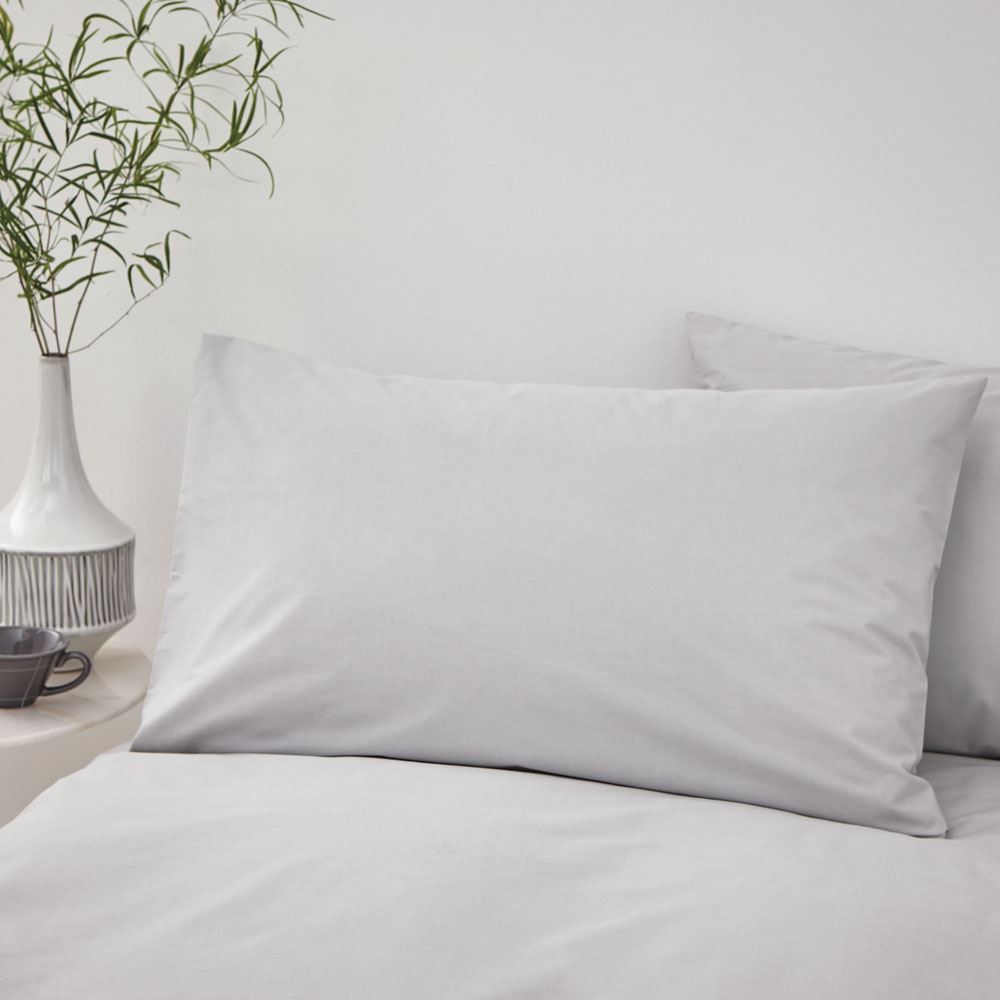 Bianca 100% Organic Cotton 200 Thread Count Standard Pillow Cases