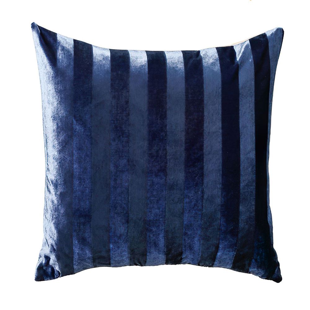 Scatter Box Louis Chenille Stripe Feather Filled Cushion