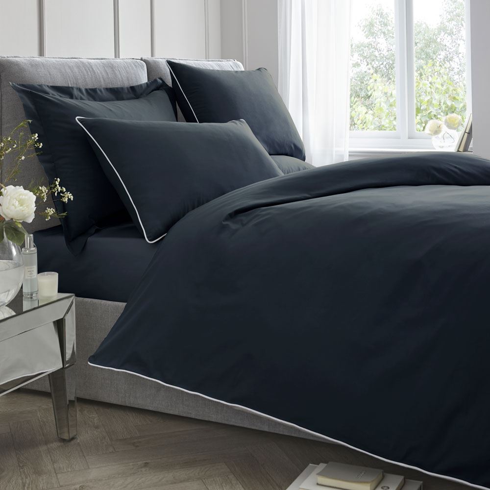 Appletree 100% Cotton Percale 200 Thread Count Duvet Cover Set