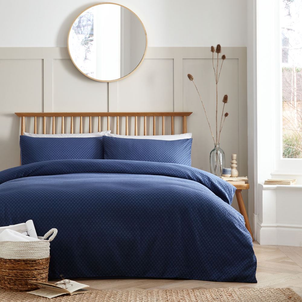 Appletree Loft Santos Woven 100% Cotton Duvet Cover Set