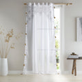 Pineapple Elephant Ariana Tasselled Tab Top Curtain Panel