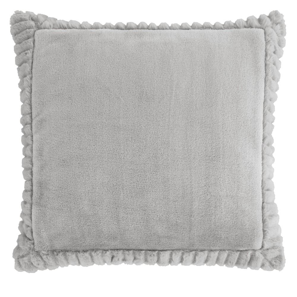 Catherine Lansfield Velvet and Faux Fur Soft Touch 55x55cm Cushion
