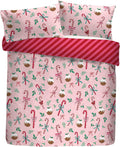 Fusion Festive Fancy Easy Care Reversible Duvet Cover Set