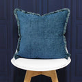 Riva Paoletti Astbury Fringed Chenille Cushion Cover, 50 x 50 Cm