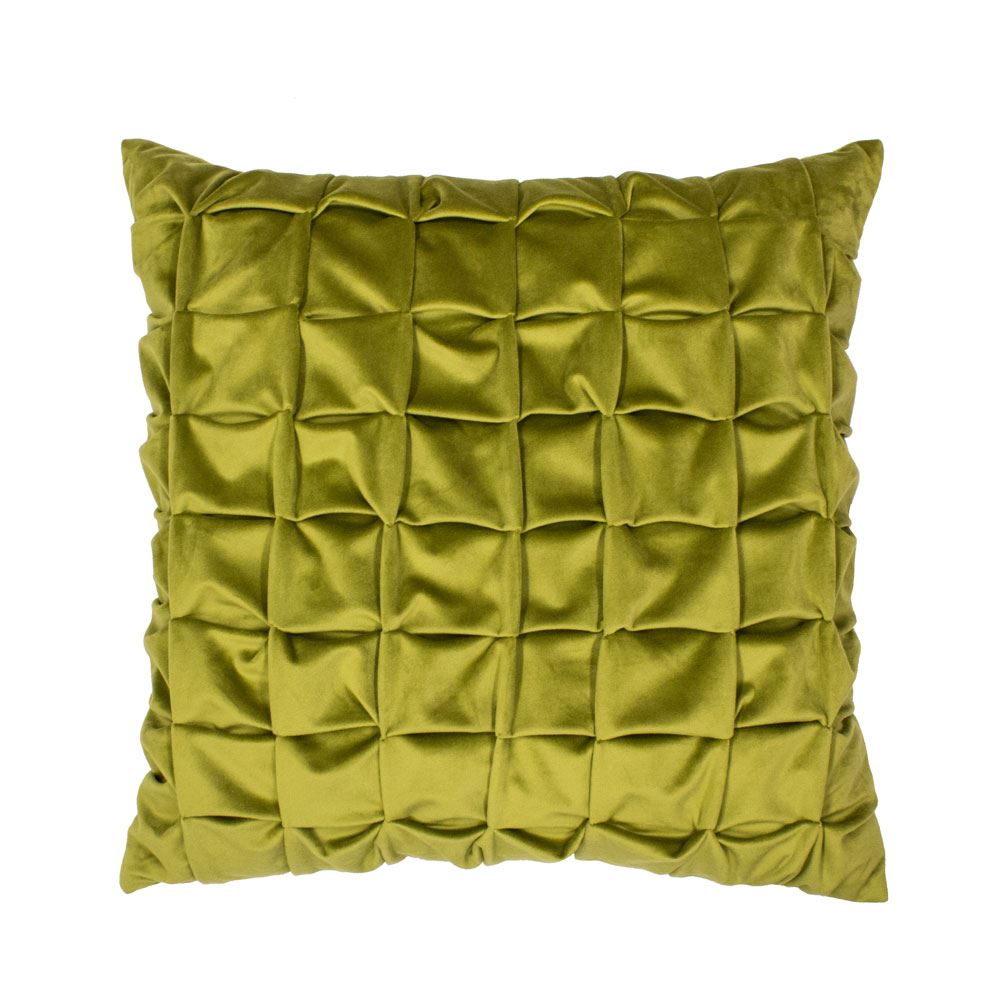Scatter Box Origami Sculpted Velour Feather Filled Cushion, 45 x 45 Cm