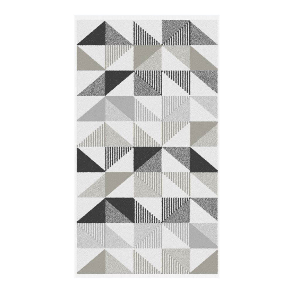 Fusion Hendra Geometric Jacquard 100% Cotton 550gsm Hand Towel