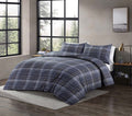 Night Zone Wesley Tartan Check Easy Care Duvet Cover Set
