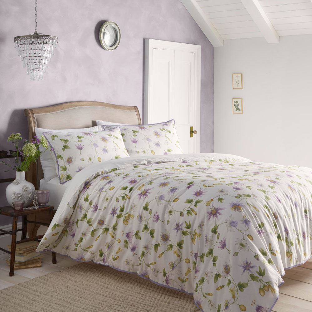 Appletree Heritage Passion Fruit 100% Cotton 200 Thread Count Duvet Cover Set