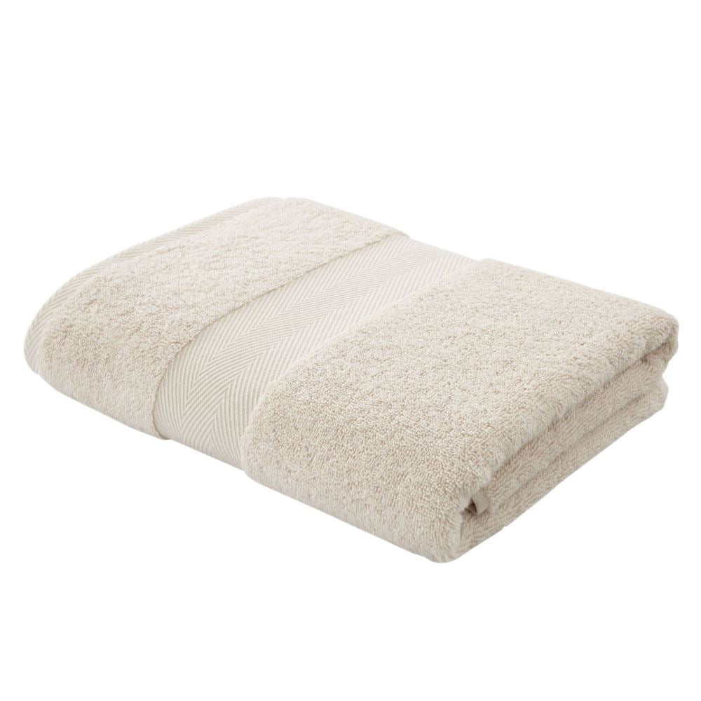 Bianca Luxury Fine Combed Cotton Pure Silk Bath Towel
