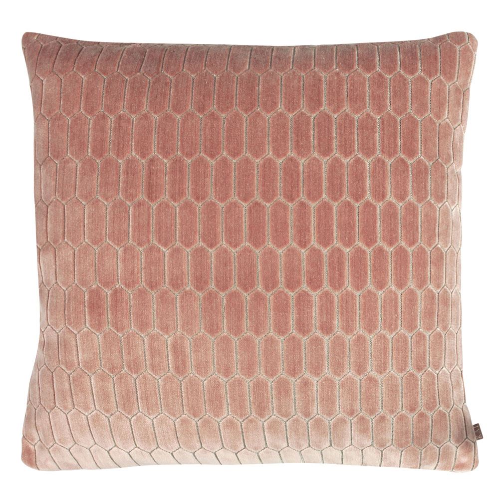 Kai Rialta Embroidery Geometric Velvet Cushion Cover