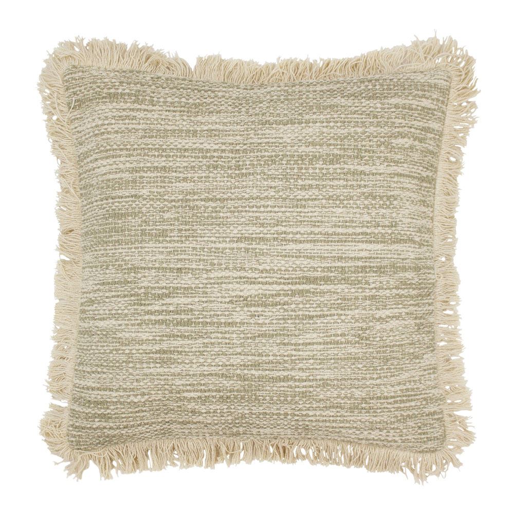 Furn Sienna Twill Woven Fringed Cushion Cover