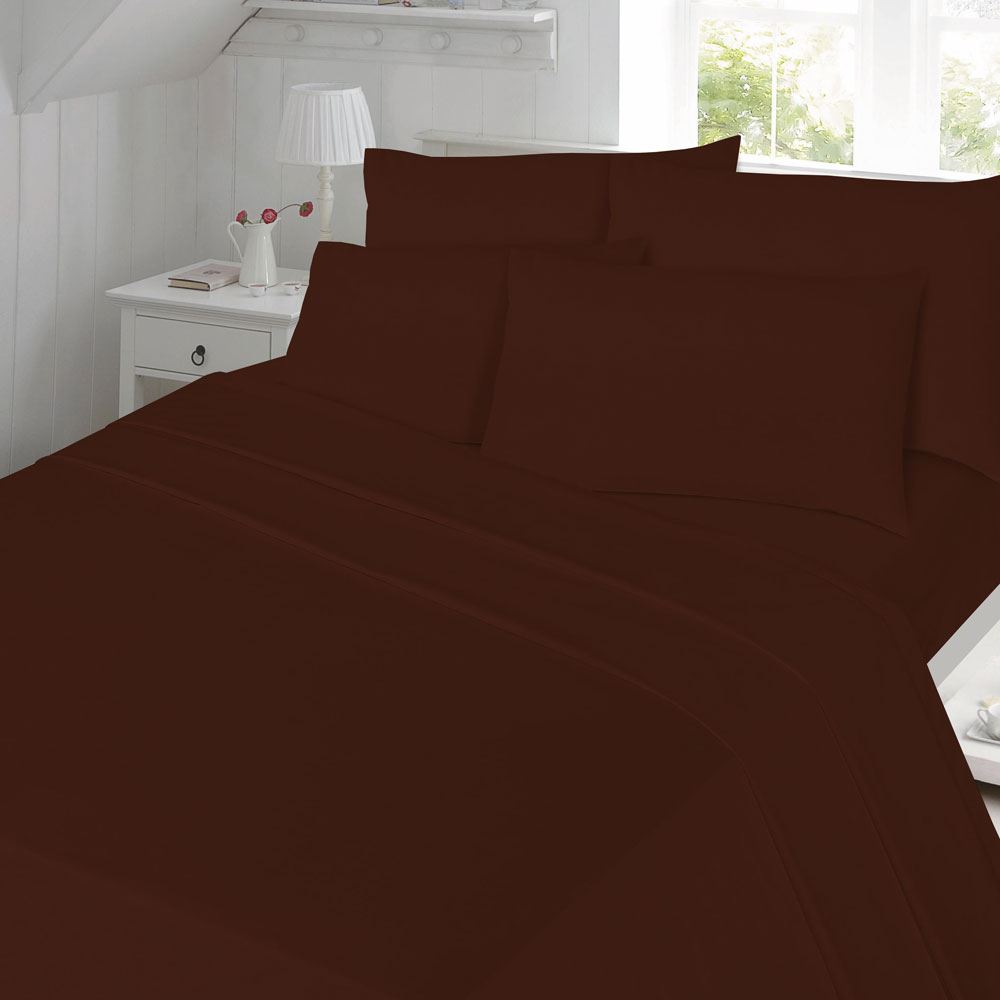 Night Zone Polycotton Percale 180 Thread Count Fitted Sheet