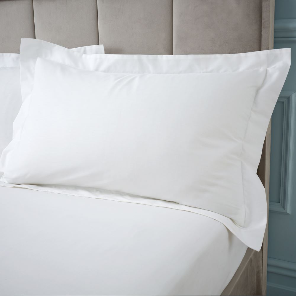 Bianca Plain Dye 100% Egyptian Cotton 180 Thread Count Oxford Pillow Case
