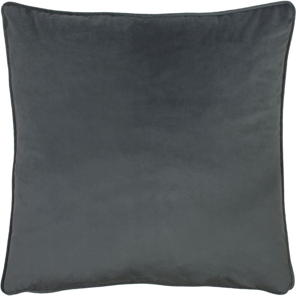 Evans Lichfield Opulence Velvet Piped Edge Cushion Cover