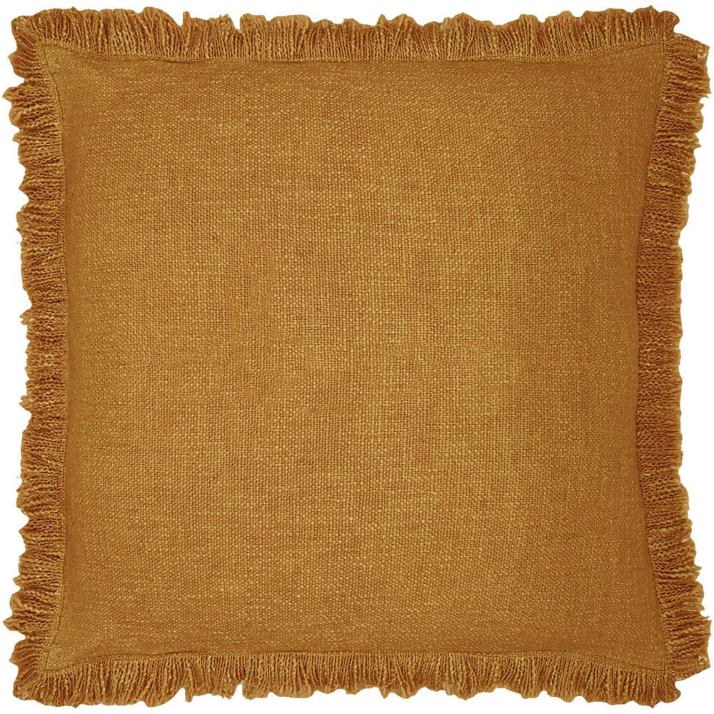 Furn Korin Woven 100% Cotton Fringed Cushion Cover