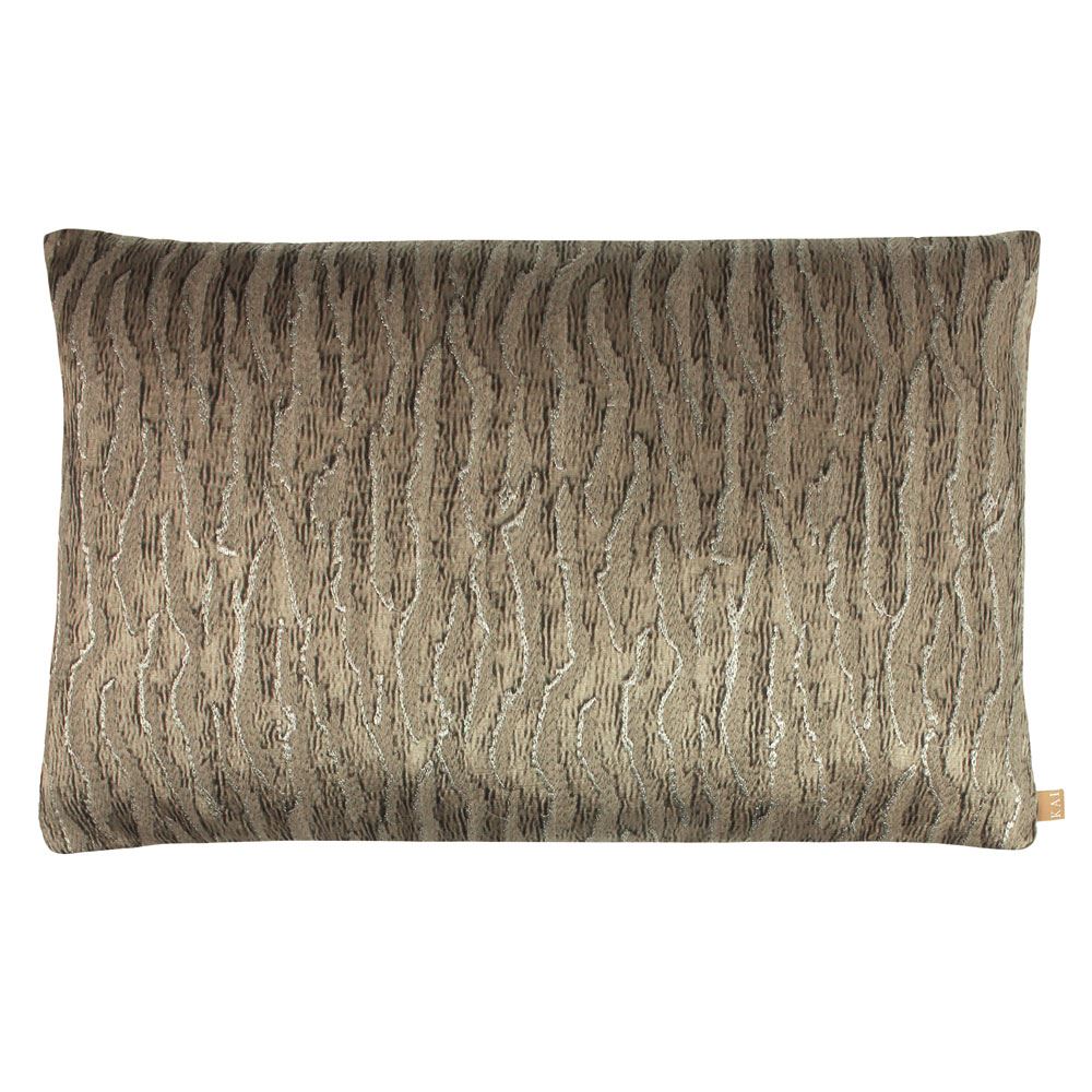 Kai Equidae Metallic Embroidered Animal Print Cushion Cover
