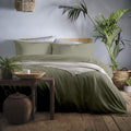 Appletree Cassia 180 Thread Count 100% Cotton Percale Duvet Cover Set