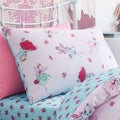 Catherine Lansfield Fairies Easy Care Cotton Rich Duvet Cover Set