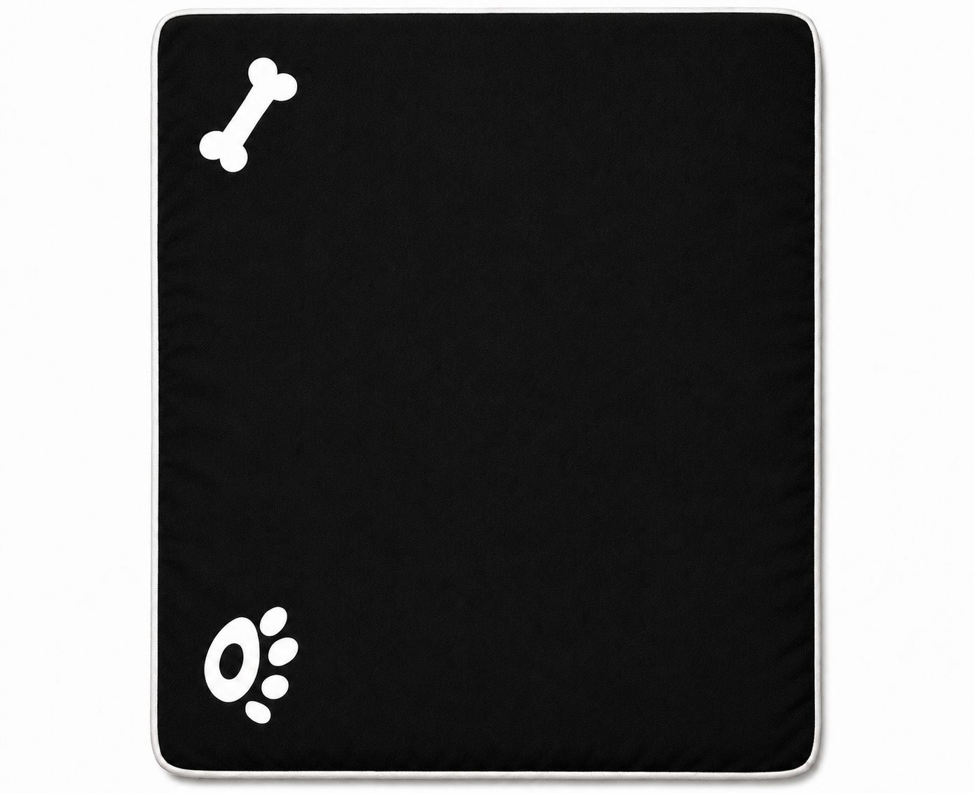 Night Zone Super Soft Bone & Paw Pet Bed Mat