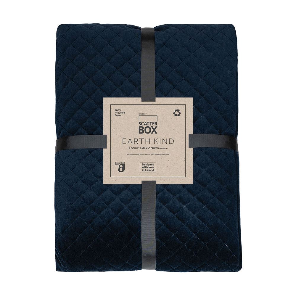 Scatter Box Erin Diamond Geometric Quilted Throw