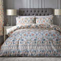 Dreams & Drapes Adley Floral Print Easy Care Reversible Duvet Cover Set