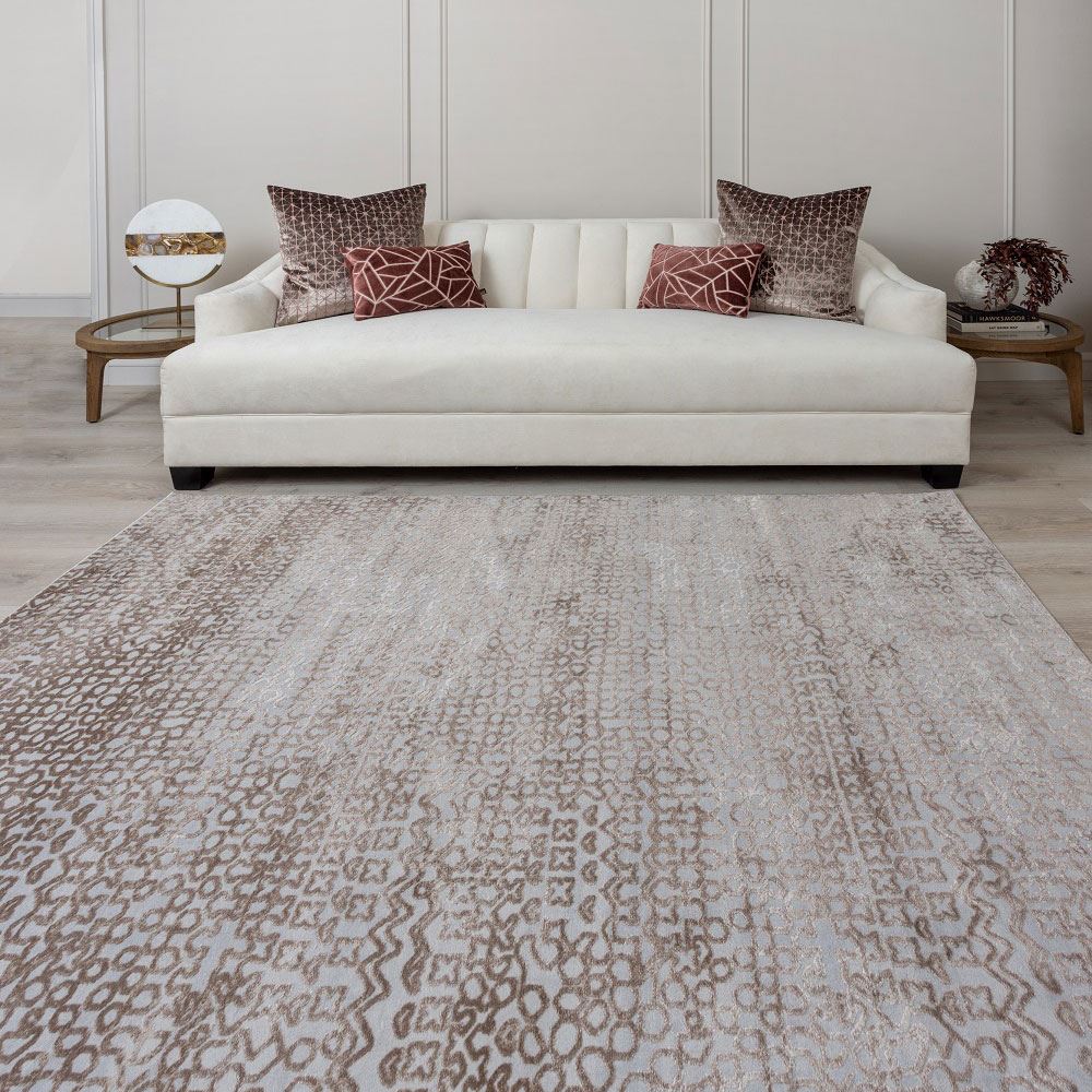 Scatter Box Ariella Geo Contemporary Textured Woven Rug