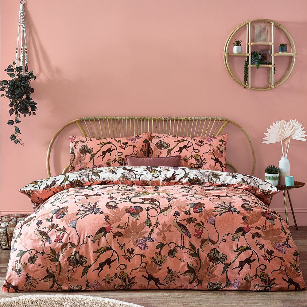 Furn Wildlings Jungle Print Reversible Duvet Cover Set