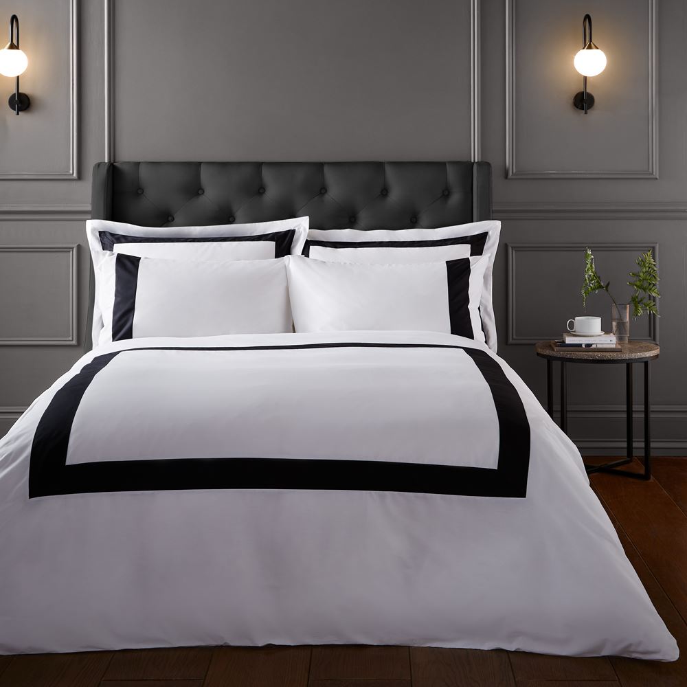 Bianca Tailored 100% Cotton 180 Thread Count Duvet Cover and Pillowcase Set