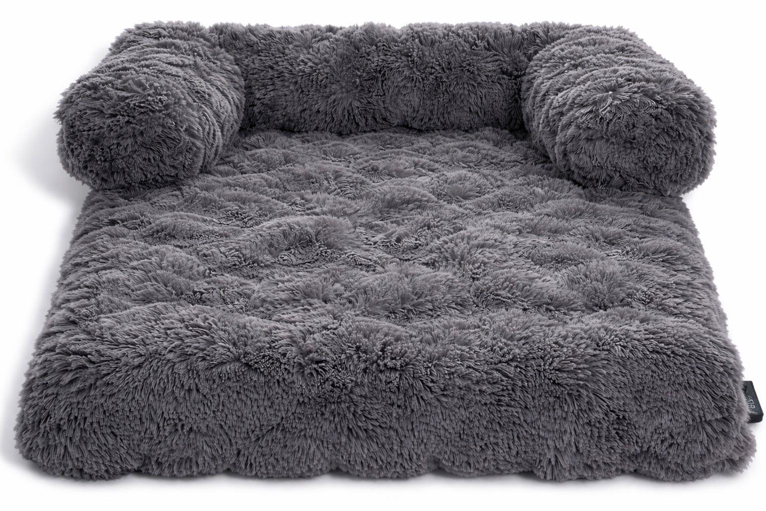 Night Zone Super Soft Plush Square Sofa Pet Bed