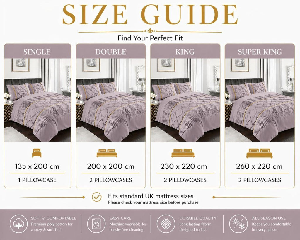 Night Zone Elegant Eleanor Duvet Cover Set