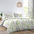 Dreams & Drapes Renee Botanical Print Easy Care Duvet Cover Set
