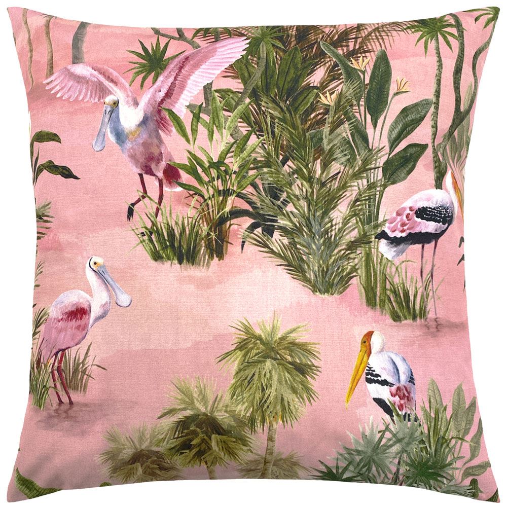 Paoletti Platalea Jungle Print 100% UV & Water Resistant Outdoor Cushion Cover