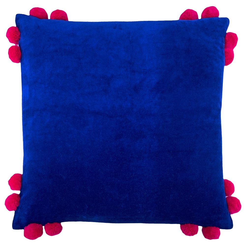 Furn Hoola Pop Pom 100% Cotton Fringed Cushion Cover