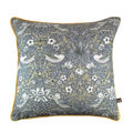 Scatter Box Vivaldi Velour Feather Filled Piped Cushion