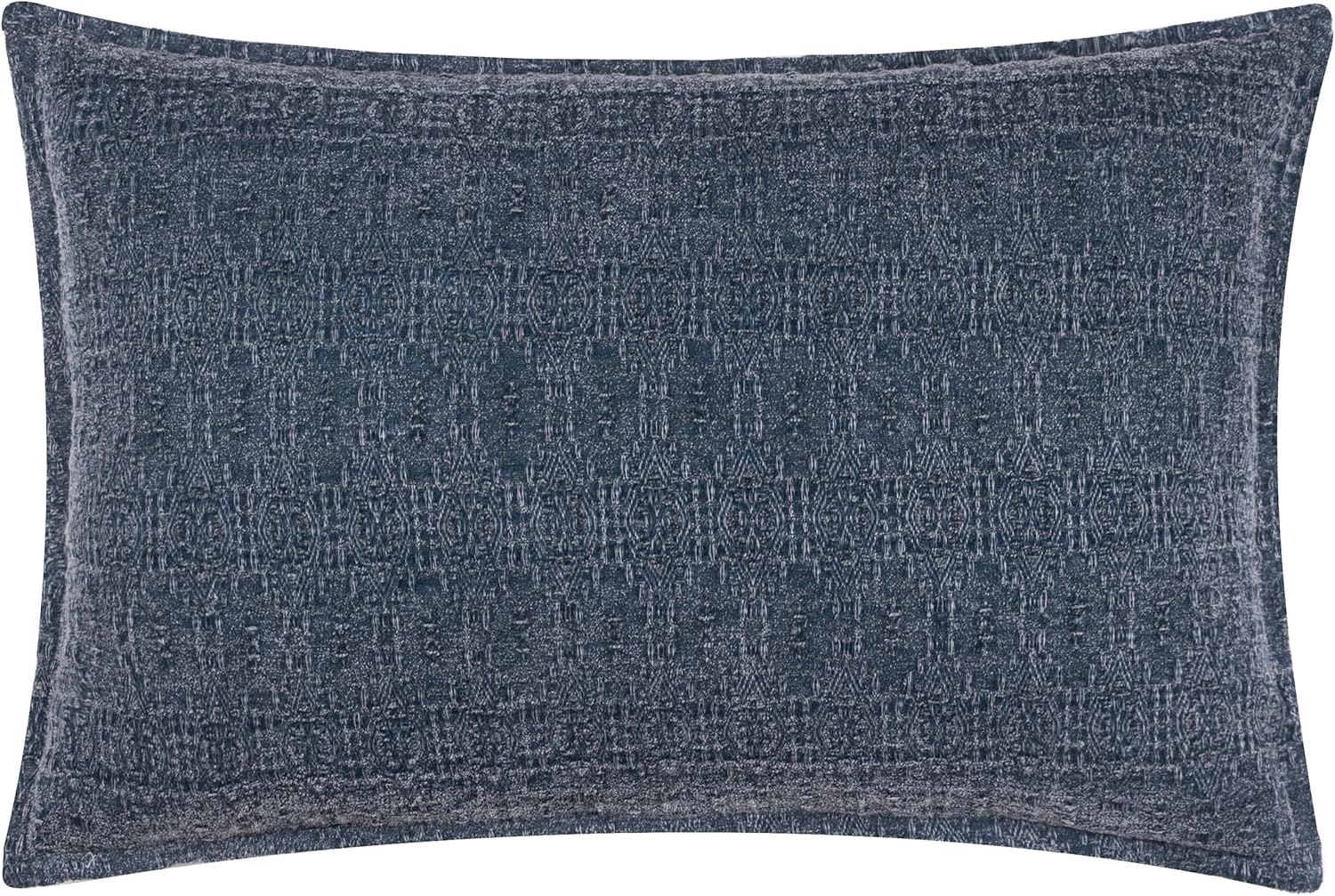Yard Ramas Jacquard Textured 100% Cotton Piped Edge Cushion Cover