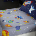 Catherine Lansfield Lost In Space Junior Fitted Sheet