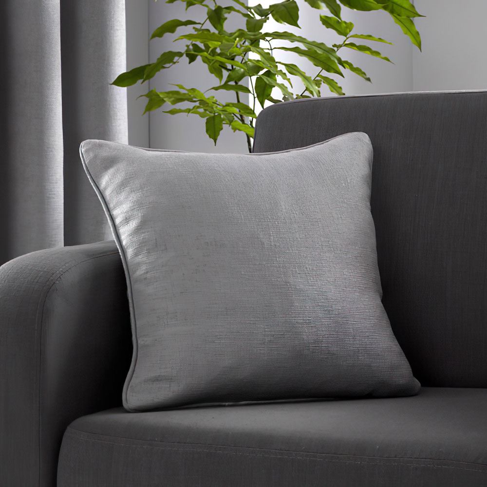 Fusion Strata Woven Piped Filled Cushion