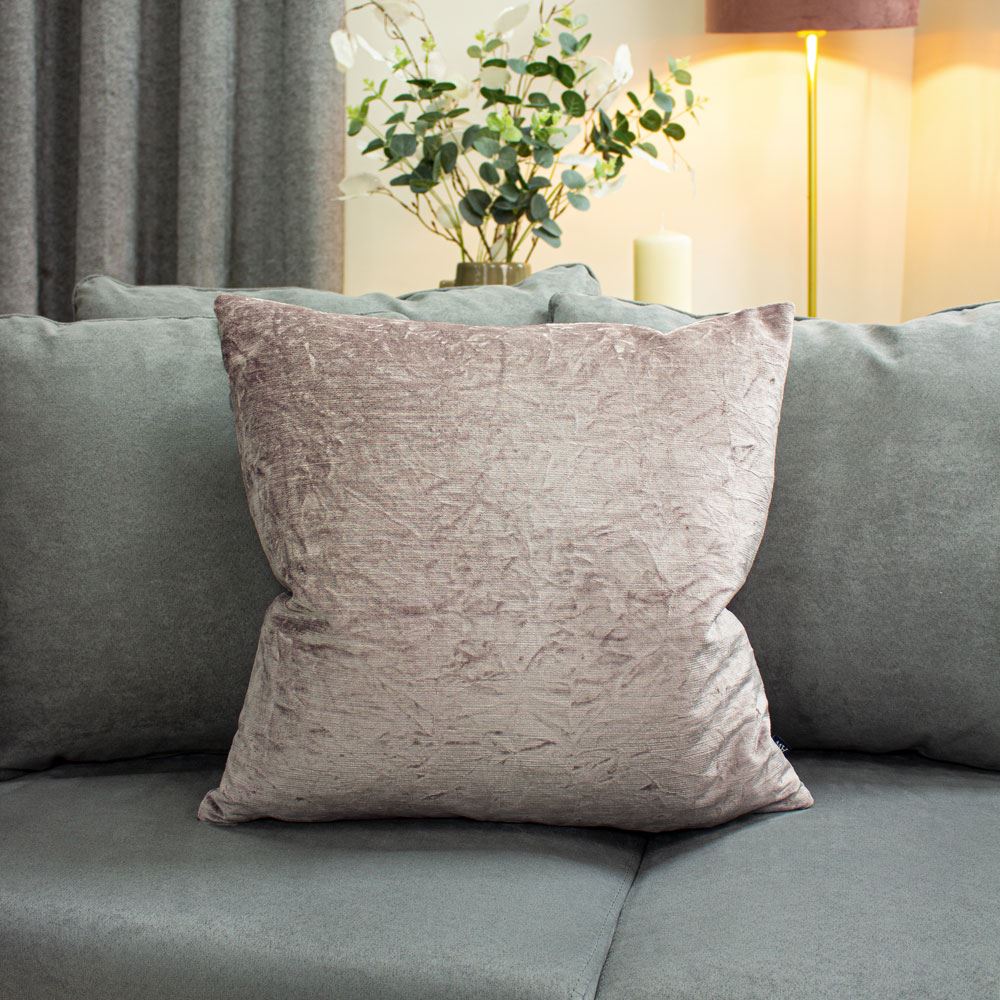 Ashley Wilde Kassaro Crushed Velvet Cushion Cover