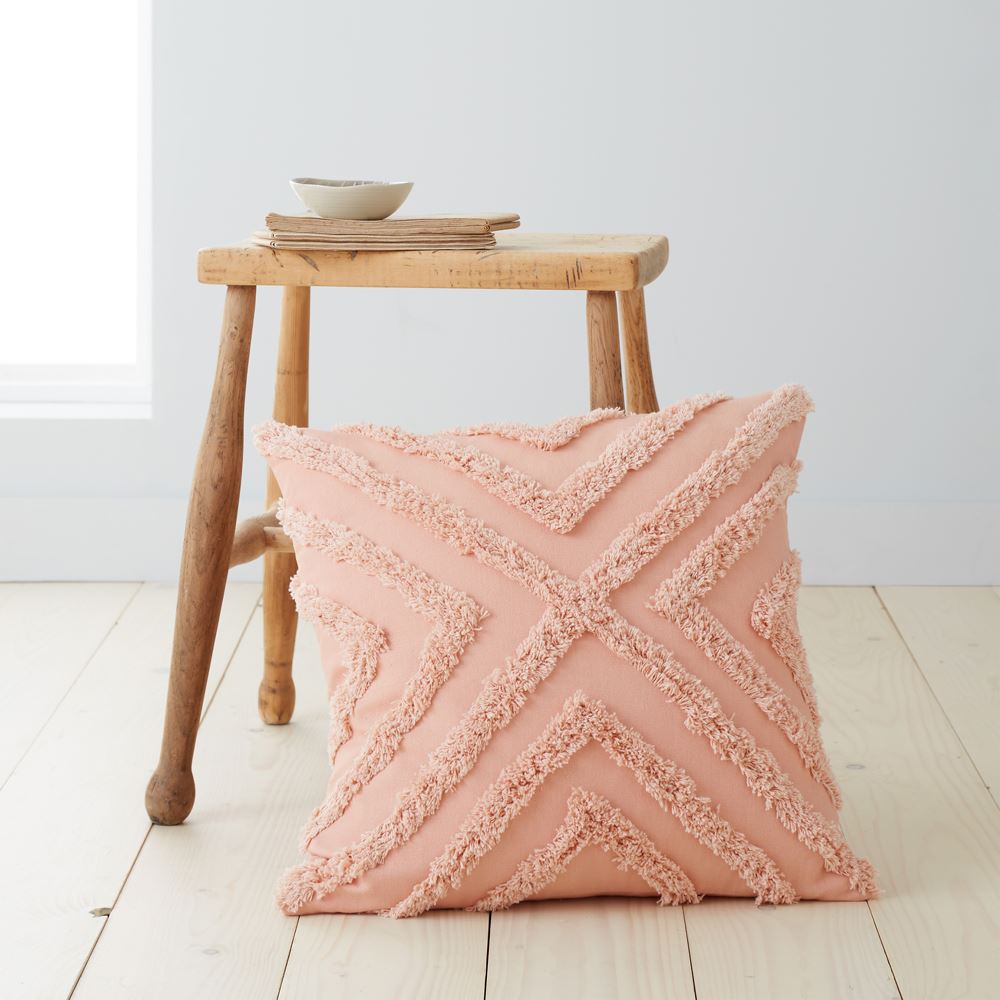 Pineapple Elephant Diamond Tufted 100% Cotton Filled Cushion
