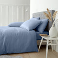 Catherine Lansfield 100% Brushed Cotton Duvet Cover Set
