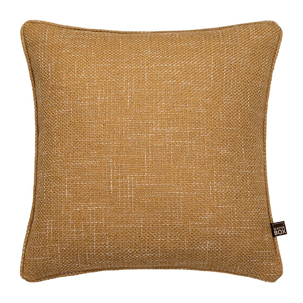 Scatter Box Hadley Textured Woven Feather Filled Piped Edge Cushion