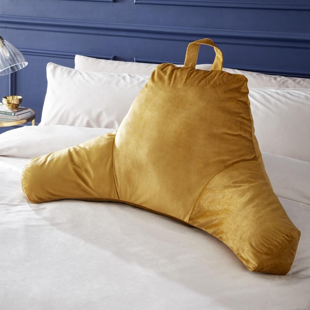Catherine Lansfield Kingsley Matt Velvet High Back Cuddle Cushion