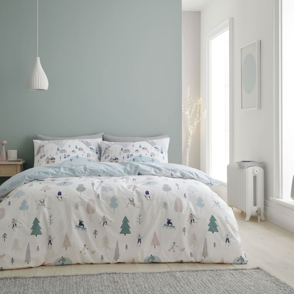 Bianca Winter Fun 100% Cotton Reversible Duvet Cover Set