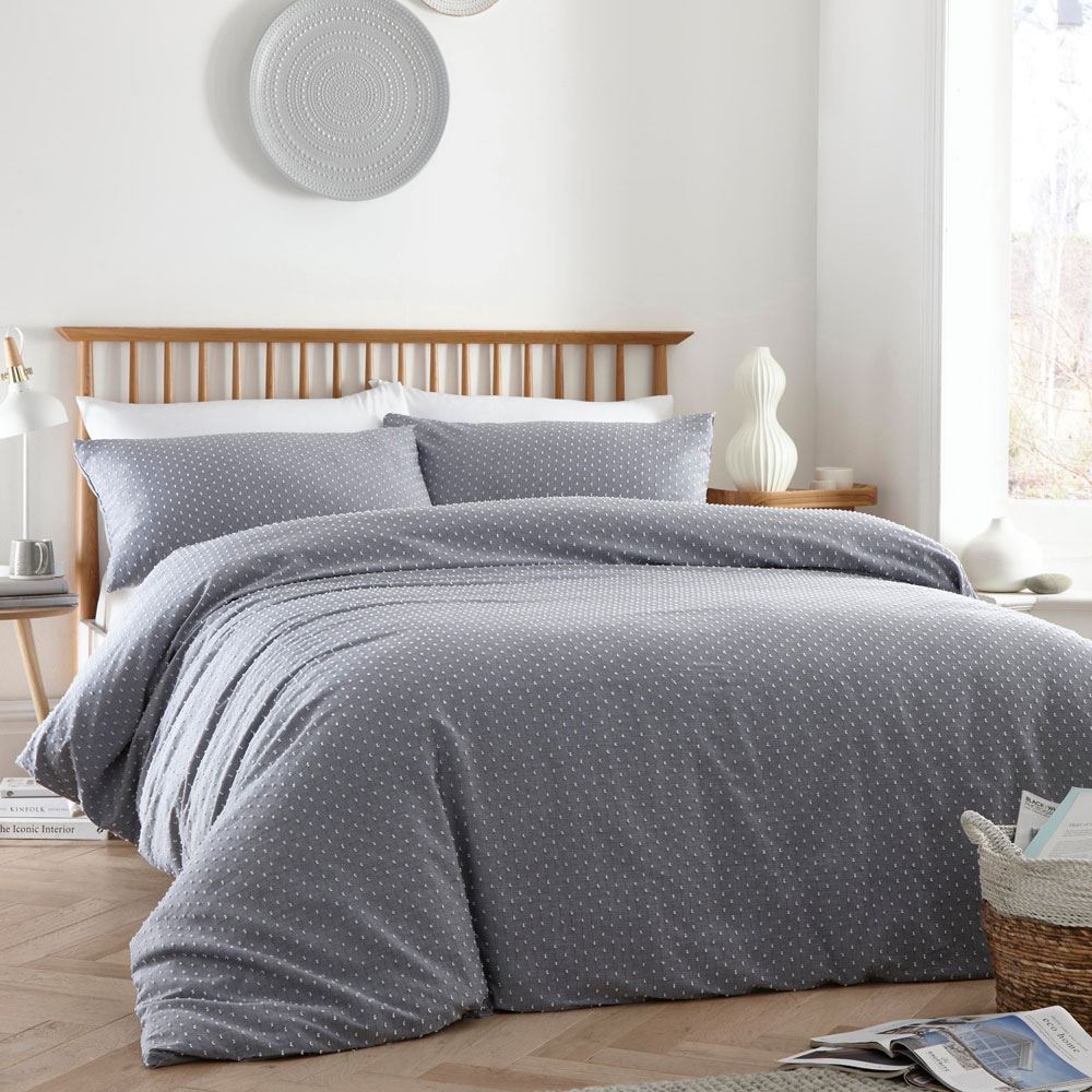 Appletree Loft Waterford Tufted 100% Cotton Duvet Cover Set