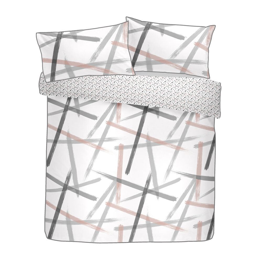 Appletree Leda Reversible 100% Cotton Duvet Cover Set