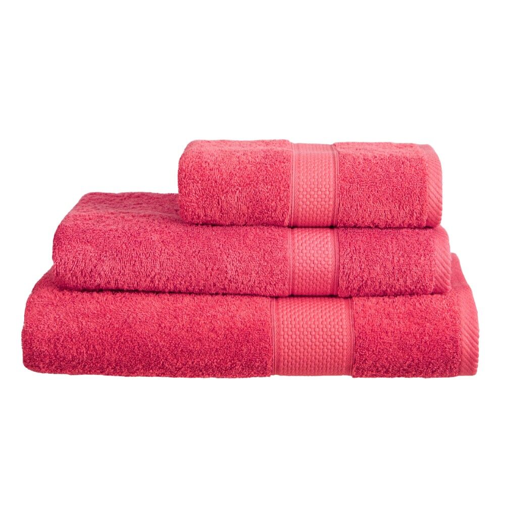 Linens Limited 100% Turkish Cotton Bath Towel, Raspberry