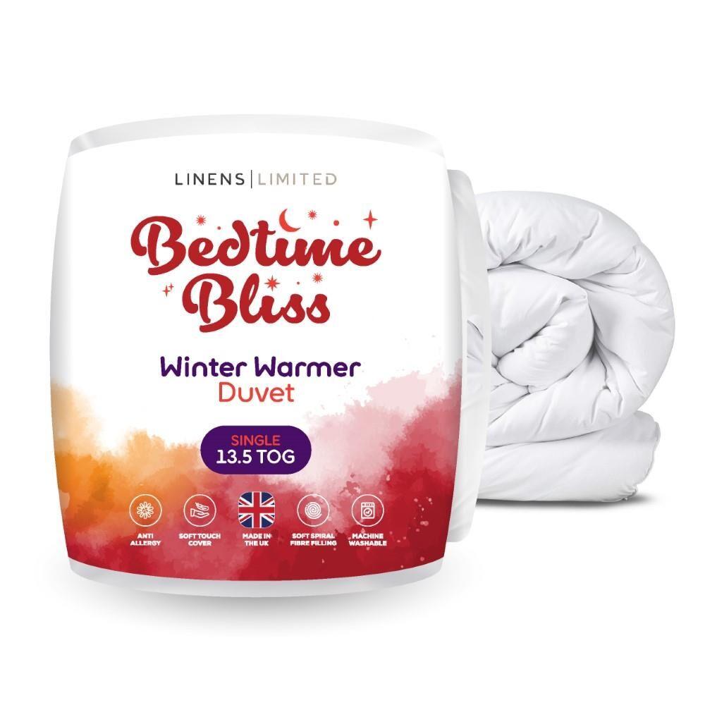 Linens Limited Bedtime Bliss Hollowfibre Non-Allergenic Duvet
